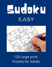 Sudoku Easy: 120 Sudoku Puzzles for Adults with Solutions