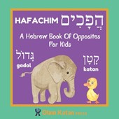 A Hebrew Book Of Opposites For Kids