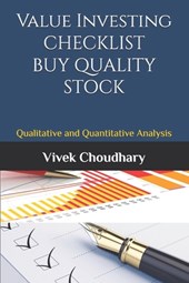 Value Investing CHECKLIST: Qualitative and Quantitative Analysis