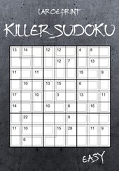 Large Print Easy Killer Sudoku