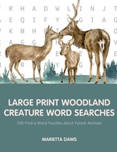 Large Print Woodland Creature Word Searches