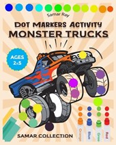 Monster Trucks Dot Markers Activity
