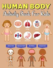 human body activity book for kids