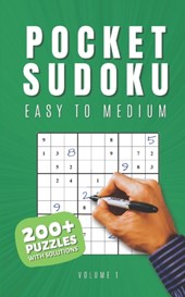 Pocket Sudoku Easy to Medium With Solutions