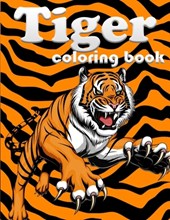 Tiger coloring book