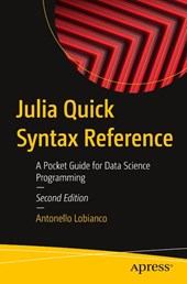 Julia Quick Syntax Reference