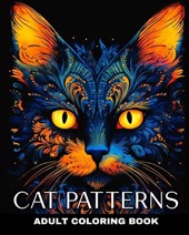 Adult Coloring Book Cat Patterns