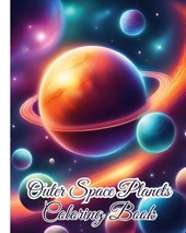 Outer Space Planets Coloring Book