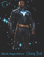 Black Superhero Coloring Book