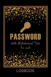 Aiden Norwood: Password LogBook for Work with Alphabetical T