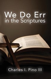 We Do Err in the Scriptures