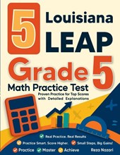 5 Louisiana LEAP Grade 5 Math Practice Tests