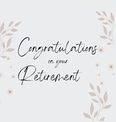 Congratulations on Your Retirement