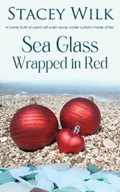 Sea Glass Wrapped in Red