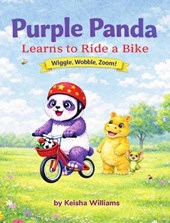 Purple Panda Learns to Ride a Bike