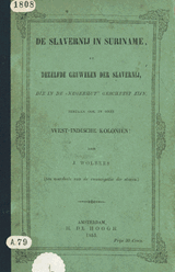 De slavernij in Suriname | Julien Wolbers | F045185A57F06C2C5