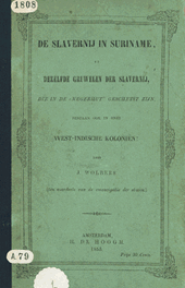De slavernij in Suriname