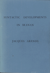 Syntactic Developments in Sranan