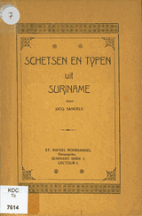 Schetsen en typen uit Suriname | Jacques Salomon Samuels | F4627060169E12610