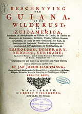 Beschryving van Guiana, of de wilde kust in Zuid-America | Jan Jacob Hartsinck | F96F6308891373DF5