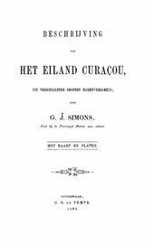 Beschrijving van het eiland Curaçou