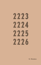 2223, 2224, 2225, 2226 | Glenn Roy Sluisdom | FEA3CB3292B232846