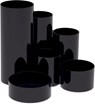 Pennenkoker MAUL Tubo zwart 6 vaks 150x125mm - MAUL - 4002390010542