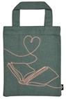 libri_x boekentas 20x24 cm katoen boekenliefde -  - 4033477833259