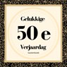 Gelukkige 50e Verjaardag Gastenboek - Gelukkige Verjaardag Gastenboek - 9789402137507