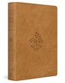 ESV Giant Print Personal Size Bible (Trutone, Nubuck Caramel, Wildflower Design) - Esv Bibles - 9798874906436