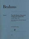 Trio für Klavier, Klarinette (Viola) und Violoncello a-moll op. 114 - Johannes Brahms - 9790201811253