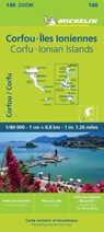 Corfu & the Ionian Islands - Michelin Zoom Map 140 -  - 9782067248144