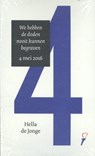 Set van 5 toesprakenboekjes 4/5 mei 2016 door Hella de Jonge en Thomas Erdbrink - Hella de Jonge ; Thomas Erdbrink - 9789059653726
