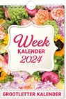 Bloemen weekkalender 2024 - Interstat - 9789464325744