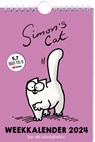 Simon's Cat weekkalender 2024 - Interstat - 9789464325805