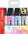 BOSS ORIGINAL Pastel, markeerstift, etui met 4 kleuren - STABILO - 4006381567374