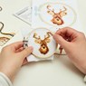 Mini Cross Stitch Borduurset - Hert - Kikkerland - 0612615114289