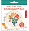 Mini Cross Stitch Borduurset - Bloemen - Kikkerland - 0612615119604