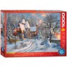 Christmas Cottage - Dominic Davison (1000) - Eurographics - 0628136607902