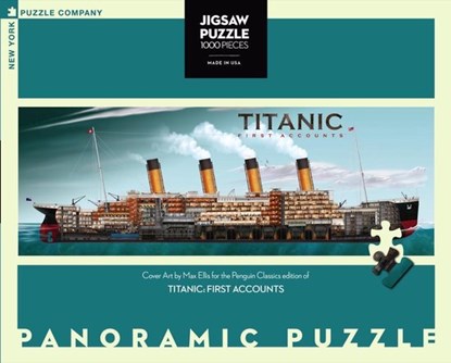 Puzzel 1000 pieces, Titanic: First Accounts - Overig - 0819844010232