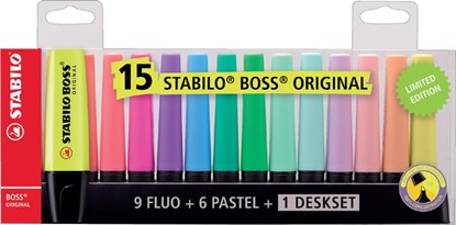 Stabilo Boss Original, Textmarker 15 psc - Overig - 4006381517478