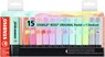 BOSS ORIGINAL Pastel desk set met pastel kleuren, markeerstift, bureauset met 15 kleuren - STABILO - 4006381567411
