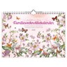 JBS FamilieWEEKnotitiekalender oblong Helleborus 2025 - Janneke Brinkman - 8716467682414