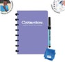 Correctbook A5 Original: uitwisbaar / herbruikbaar notitieboek, gelijnd, Petunia Purple (paars) - Correctbook - 8720165125784