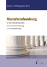 Musterberufsordnung für die Psychotherapeuten - Martin H Stellpflug ; Inge Berns - 9783862240272