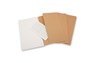 Schrift Moleskine 130x210mm blc 160pag kraft 3st - Moleskine - 9788883705007