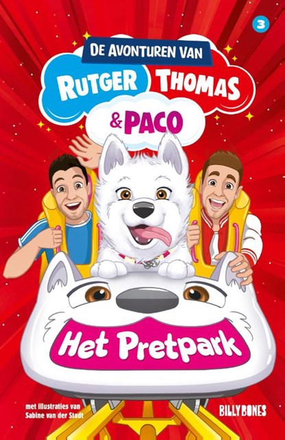 De avonturen van Rutger, Thomas en Paco 3 – Het Pretpark, Rutger Vink ; Thomas van Grinsven - Gebonden - 9789030509516