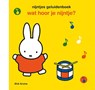 nijntjes geluidenboek - Dick Bruna - 9789056476113