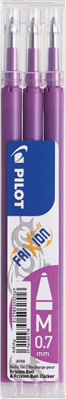 Rollerpenvulling PILOT friXion BLS-FR7 M paars - Pilot - 4902505584213