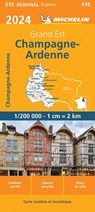 MICHELIN WEGENKAART 515 CHAMPAGNE-ARDENNE -  - 9782067262430